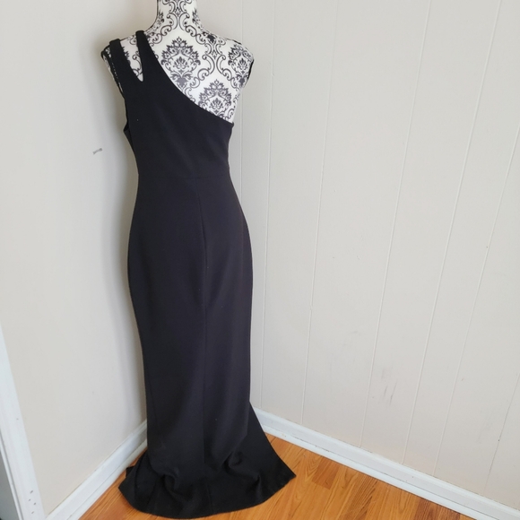 Revolve LIKELY Roxy One Shoulder Maxi Gown - Picture 3 of 6